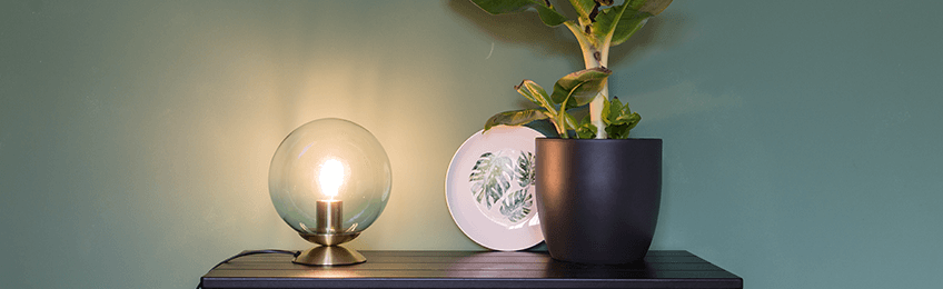 Tischlampen Glas